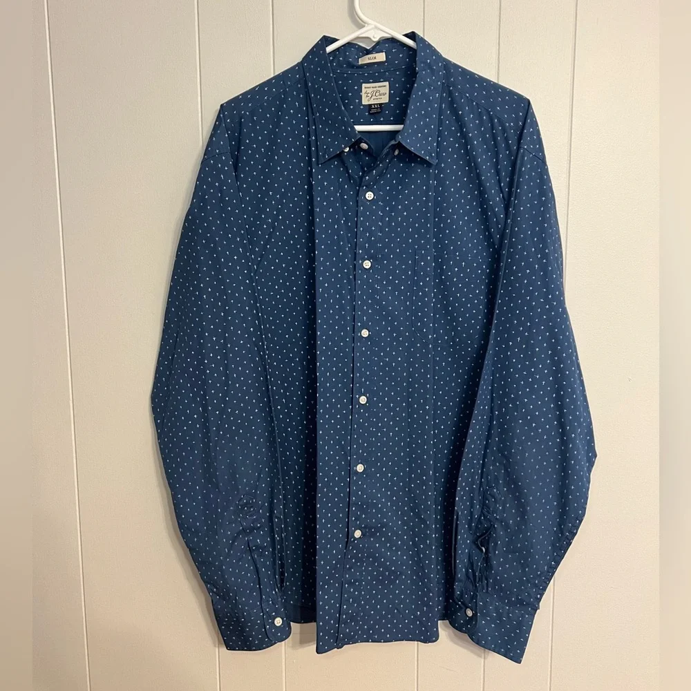 J.Crew long sleeve button-down size‎ XXL